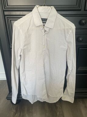 Zara Men Long-Sleeve Dress Shirt